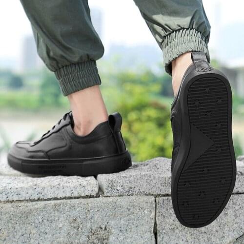 Para new fashion sapatos casual mens de flat sapato hot 2020 men cuero Mens causal leather masculino casuales male zapatos for