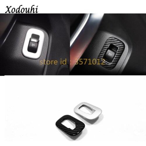 Car stick Chrome ABS trunk back door handle switch Cover trim button For Mercedes Benz A Class W177 A180 A200 A250 2019 2020
