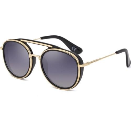 Simvey Trendy Gothic Steampunk Sunglasses Vintage Women Men Brand Designer Spacecraft Sunglasses Oculos De Sol Shades UV400