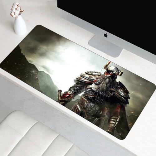 TES skyrim Rubber Non-Skid 80cmx40cm the elder scrolls Mouse pad Speed Game Gamer gaming For Laptop Notebook mat