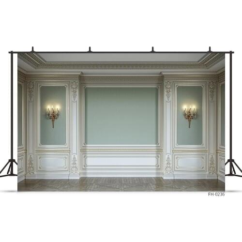 Vintage Vinyl Background Interior Wall Light Wooden Floor Theme Photography Backdrop For Photo Studio Newborn Baby Toy Photocall