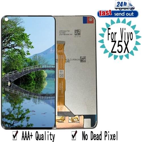 6.53" Z5X LCD For BBK Vivo Z5X LCD Display V1911A V1919A Touch Screen Digitizer Assembly Replacement For VIVO Z5X