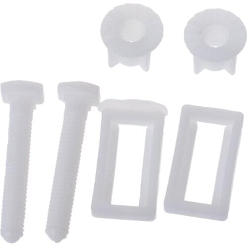1 Pair Toilet Seat Hinge Bolts Screw Fixing Fitting Kit Toilet Seat Repair Tool