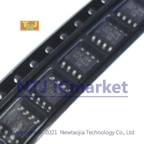 10 PCS UC2843D8 SOP-8 UC2843 D8 Current Mode PWM Controller IC CHIP