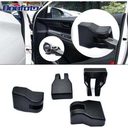 4X Car Arm Door Lock Limiting Stopper Cover For Hyundai Tucson i30 i10 Solaris i20 Kona ix25 Accessories Styling Case