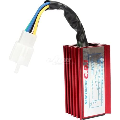 Motorcycle Racing 5 pin Ignition start CDI Box For Pit Dirt Motor Bike Scooter cross country Motorcycle ATV Alternating current