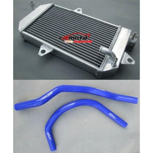 Aluminum Radiator + Hose For ATV Yamaha Banshee YFZ350 YFZ 350 1982-2006 05 04 03 99 89