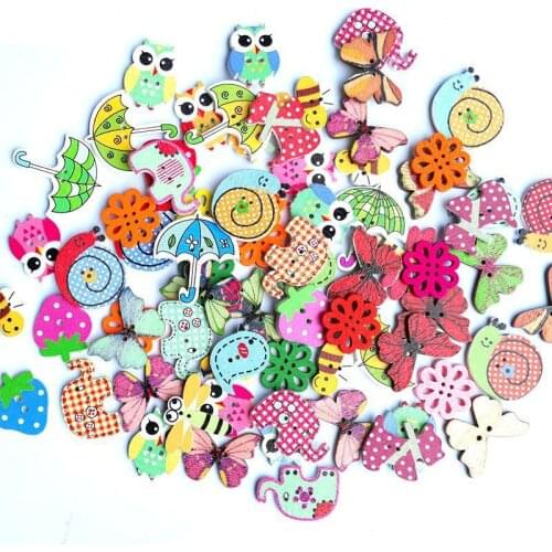 Looen Wooden Buttons