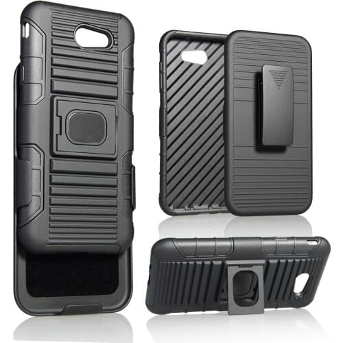 Magnetic Belt Swivel Clip Holster Armor Case Finger Ring Stand Cover For Samsung Galaxy J3 2017/Emerge/Prime/Luna Pro/Eclipse