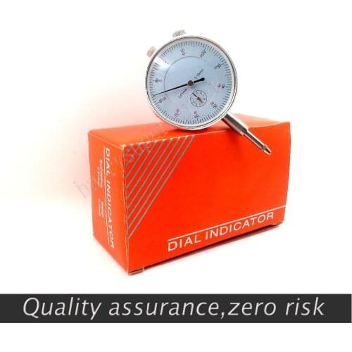 10PC Dial Indicator Gauge 0-10mm Meter Precise 0.01Resolution Concentricity Test PTSP With Lug Back Measurement Gauge Micrometer