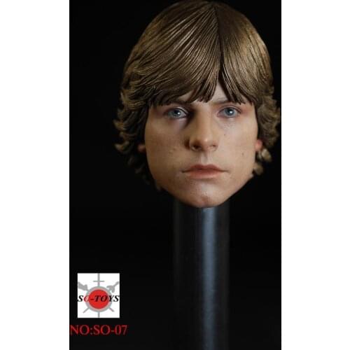 1/6 Luke Head Sculpt Model for 12" Male Action Figure Body SO-07