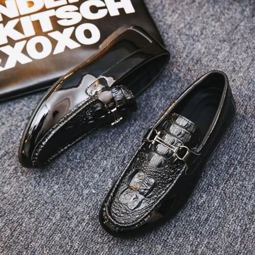 Big Size 39-44 Men Loafers Real high quality Shoes Fashion Men Boat Shoes Brand Men Casual Leather Shoes Male Flat Shoes S7-79