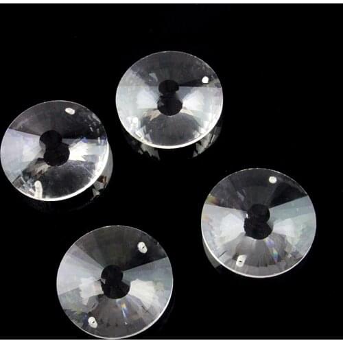 38mm Smoke Gray 60pcs Glass Maple Leaf Shape Hanging Suncatcher Lamp Chandelier Parts Prisms Hanging Drops Pendants