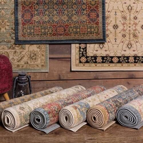 Modern Thicken Soft Plush Cashmere Large Carpets for Living room Geometric Kichen Carpet Mats Non-Slip Big Area Rugs Floor Mat