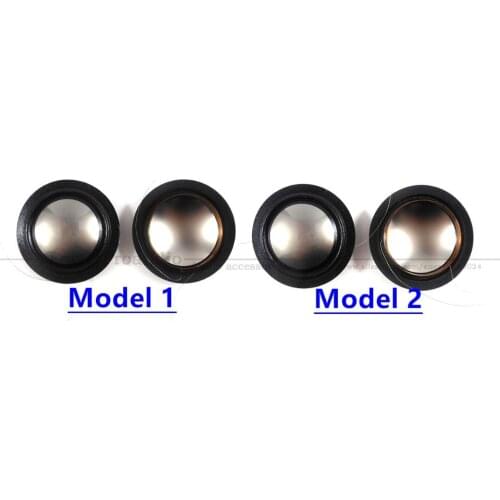 10PCS High Quality 26mm silk+titanium diaphragm dome Tweeters loudspeaker speaker voice coil Silver color 8ohm