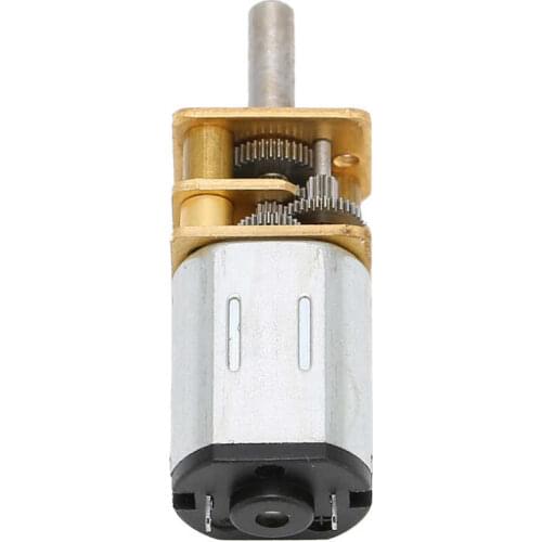12FN20 DC6V 200RPM 1:2 Speed Reduction Gearwheel Gear Motor Stainless Steel Mini DC Motor Electrical Supplies
