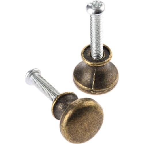 2pcs 15*14mm Furniture Handle Cabinet Door Pull Knob Furniture Handle Cupboard Decorative Furniture Hardware
