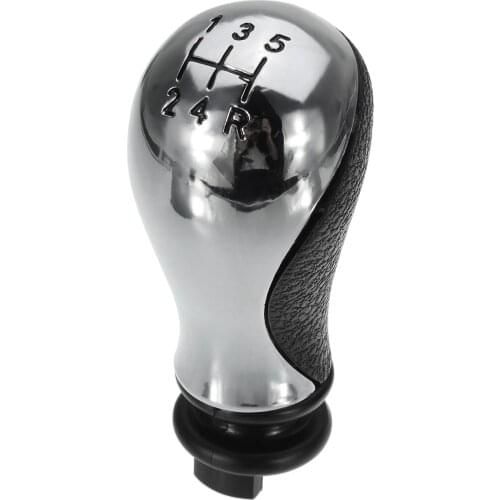 5 Speed MT Chrome Car Gear Shift Knob Stick Lever for Citroen Saxo Xsara Xantia Berlingo C2 C3 C3 Pluriel C3 Picasso