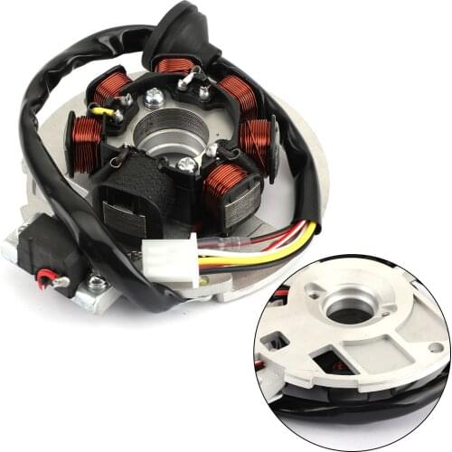 Areyourshop for Polaris Predator Scrambler Sportsman 50 90 01-06 0450998 Magneto Generator Engine Stator Coil for Yamaha CY50R