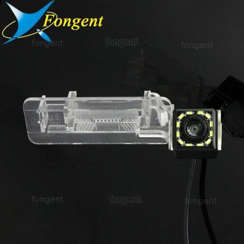 Wireless Car CCD Rear Camera Fisheye 4 8 12 Led Dynamic Night Vision Waterproof For Mercedes Benz Smart Fortwo / Smart ED