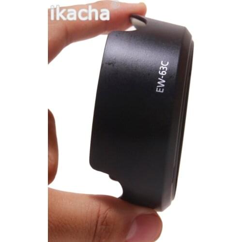 Camera Lens Hood 58mm EW-63C Bayonet for Canon 200D 1300D 700D Rebel T5i 100D with EF-S 18-55mm STM