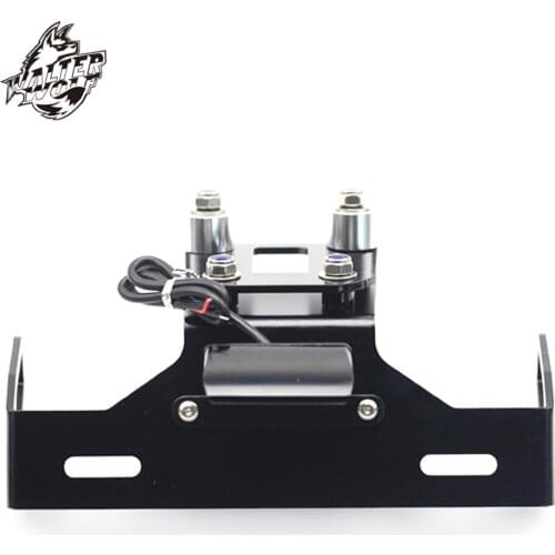 License Plate Holder For KAWASAKI Z800 Z 800 2013 2014 2015 2016 Motorcycle Accessories Fender Eliminator Registration LED Light