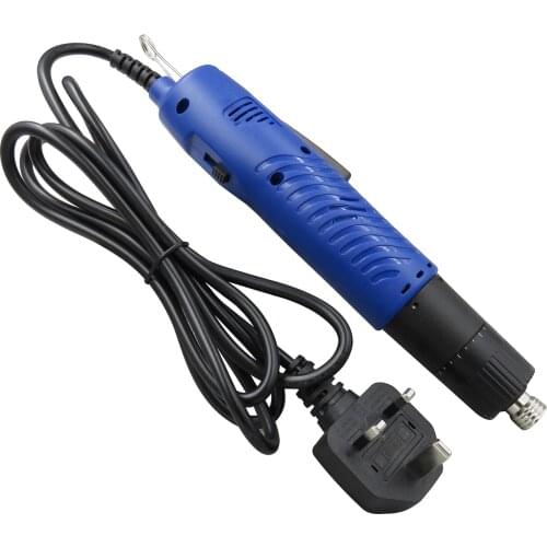 Electric Screwdriver Handheld Corded AC 220V Electric Screw Driver Adjustable Torque 1/4-in Screw Bit Diameter Repair Tool