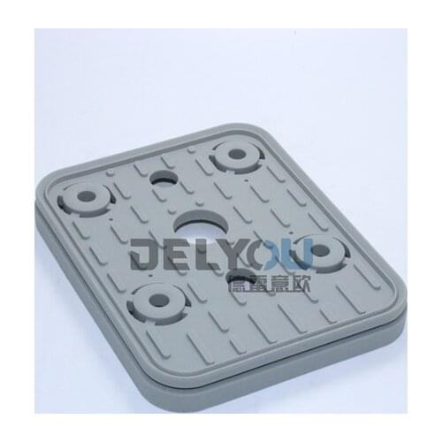 Woodworking machinery fittings heroic CNC machining center vacuum suction rubber 140*115*17 rubber sucker heroic