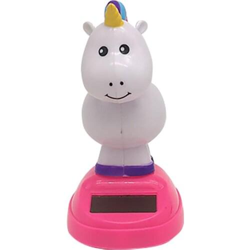 Solar Shaking Head Doll Solar Swinging Doll Car Decoration Cartoon Car Doll Car Interior Kids Toys Gift Automobiles Accessories