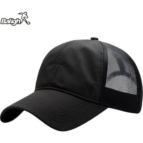 Balight Summer Breathable Stretch Hats Solid Color Baseball cap Outdoor Sports Golf Caps for Women Men Hip Hop