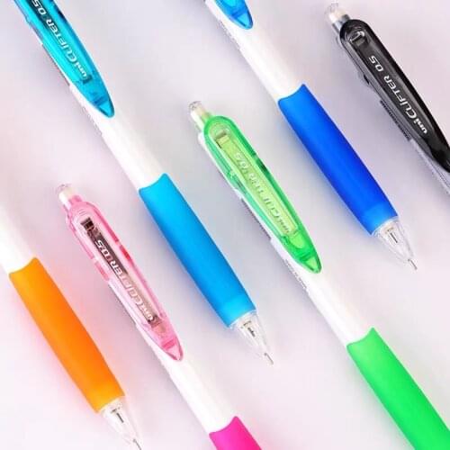 1pcs Japan uni M5-118 Clifter Mechanical Pencil 0.5mm School Student Exam Office 6 Colors Available