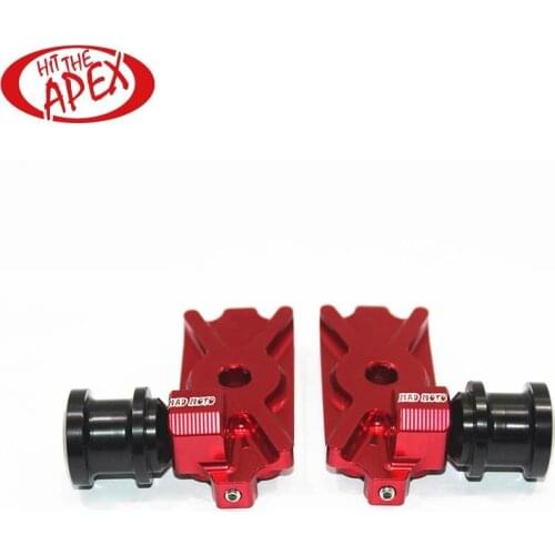 Motorcycle Swingarm Spool Adapters For CBR250R 2011-2013 & CBR300R 2015 CB300F CNC Sliders Bobbin Paddock Stand Mount