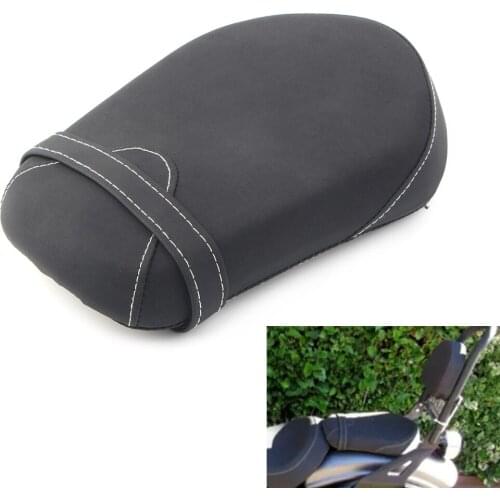 Motorbike Rear Passenger Pillion Seat Cushion For Yamaha Bolt XVS950 R-Spec 2014 2015 2016 Black