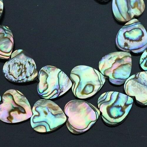 Natural peacock blue abalone shell heart square oval coin jewelry making wholesale price elegant diy loose beads 16inch B1164