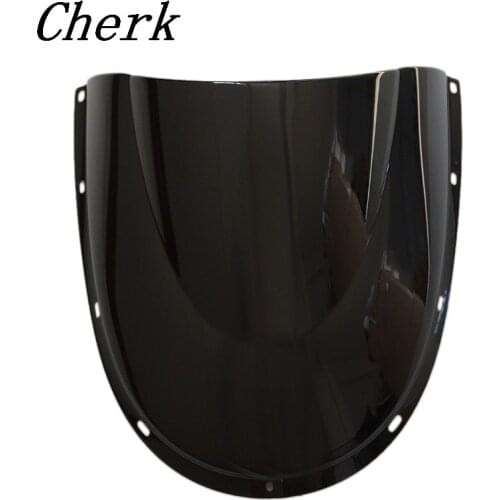 New Black Motorcycle Double Bubble Windshield Windscreen Fairing For Ducati 748 916 996 998 1994-2002 All
