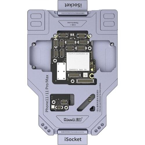 Qianli iSocket for iPhone X XS XSMAX 11 11Pro Max Logic Board Function Diagnostic Quick Tester Quality Motherboard Test Fixture