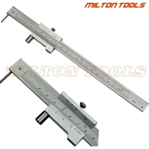 0-200mm Marking Vernier Caliper With Carbide Scriber Parallel Marking Gauging Ruler Measuring Instrument Tool