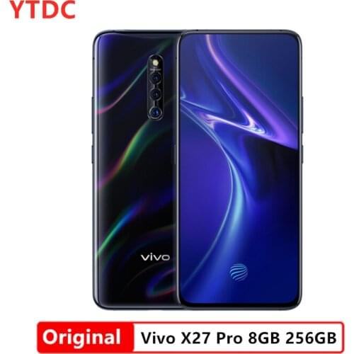 Vivo X27 Pro Smart Phone Front 32MP Rear Camera 8GB 2019 Octa core Elevating Camera 6. 7" 256GB Screen Fingerprint 4G
