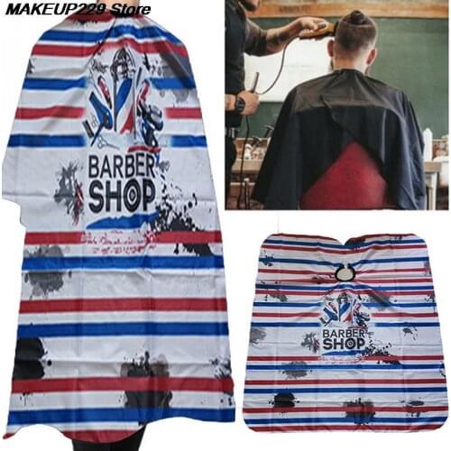 Waterproof Hairdressing Apron Hair Cutting Barber Salon Shop Gown Cape Cover Haircut Cloth Hairdresser Perm Dyed Hair Style Tool