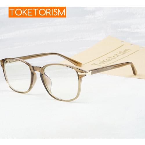 Toketorism Vintage Women Glasses Prescription Frame Quality Blue Light Eyeglasses