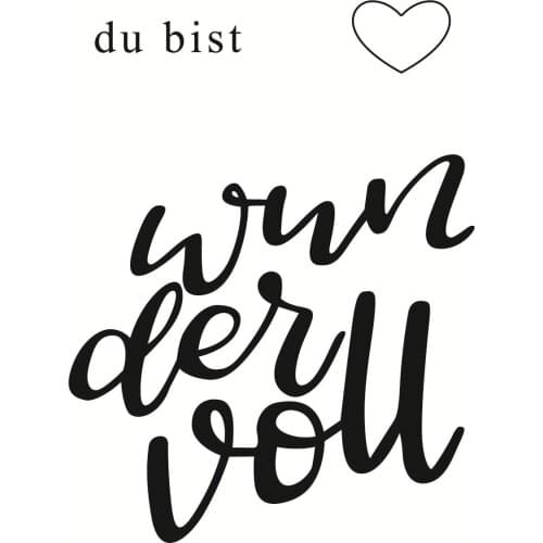 10x8 English Transparent Clear Stamps Silicone Seals for DIY scrapbooking photo album Card Making