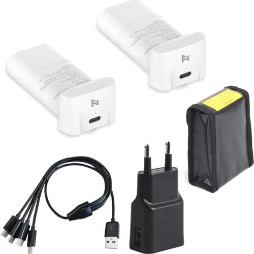 2pcs FIMI X8 Mini Lipo-Battery RC Drone Accessoires 2400mAh Rechargeable Intelligent Flight Battery Spare Part