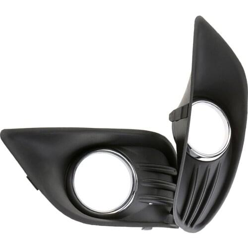 2Pcs/Set Lower Bumper Fog Light Lamp Grille Fit For 09-11 Ford Focus 4DR Sedan