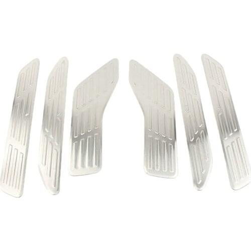 6Pcs Car Door Sill Protector Bumper Cover Trim for Honda Odyssey US Model 2018-2020