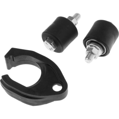 73mm Chain Guide Slider Roller Motocycle Wheel Guide Accessory Replace Parts Black