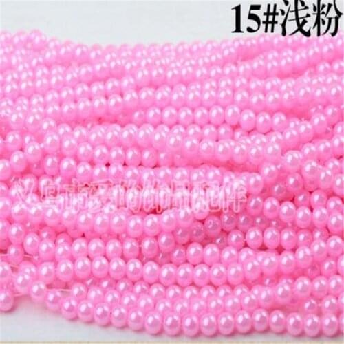 Acrylic pearls beads ABS curtain pearl with hole resin garments jewelry Necklace bracelet DIY accessories AF36