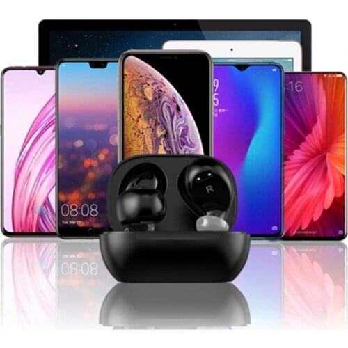 S17 Universal TWS Wireless Bluetooth 5.0 Noise Reduction LED Display Noise Canceling Headphone for Huawei Xiaomi Iphone Samsung