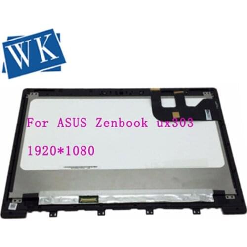 Free shipping APPLY FOR ASUS Zenbook UX303 UX303LA UX303LN LCD Touch Screen Assembly N133HSE-EA3