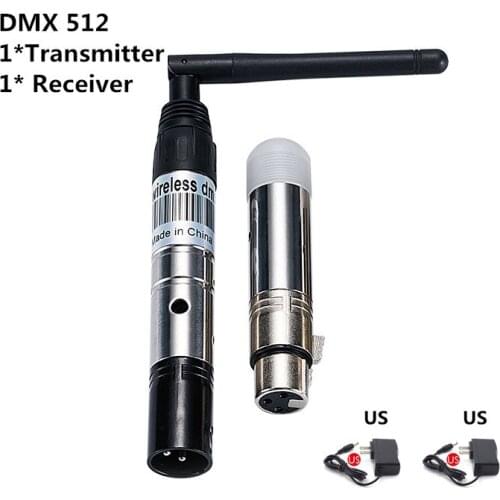 DMX512 Wireless 2.4G Transmitter Receiver dmx Laser Lights Controller Stage PAR
