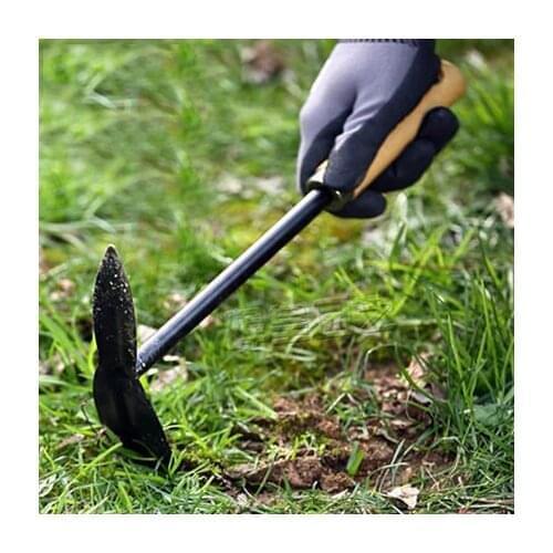 Dual-purpose wooden handle small taro scorpion agricultural gardening tools outdoor planting flowers short vegetable handles